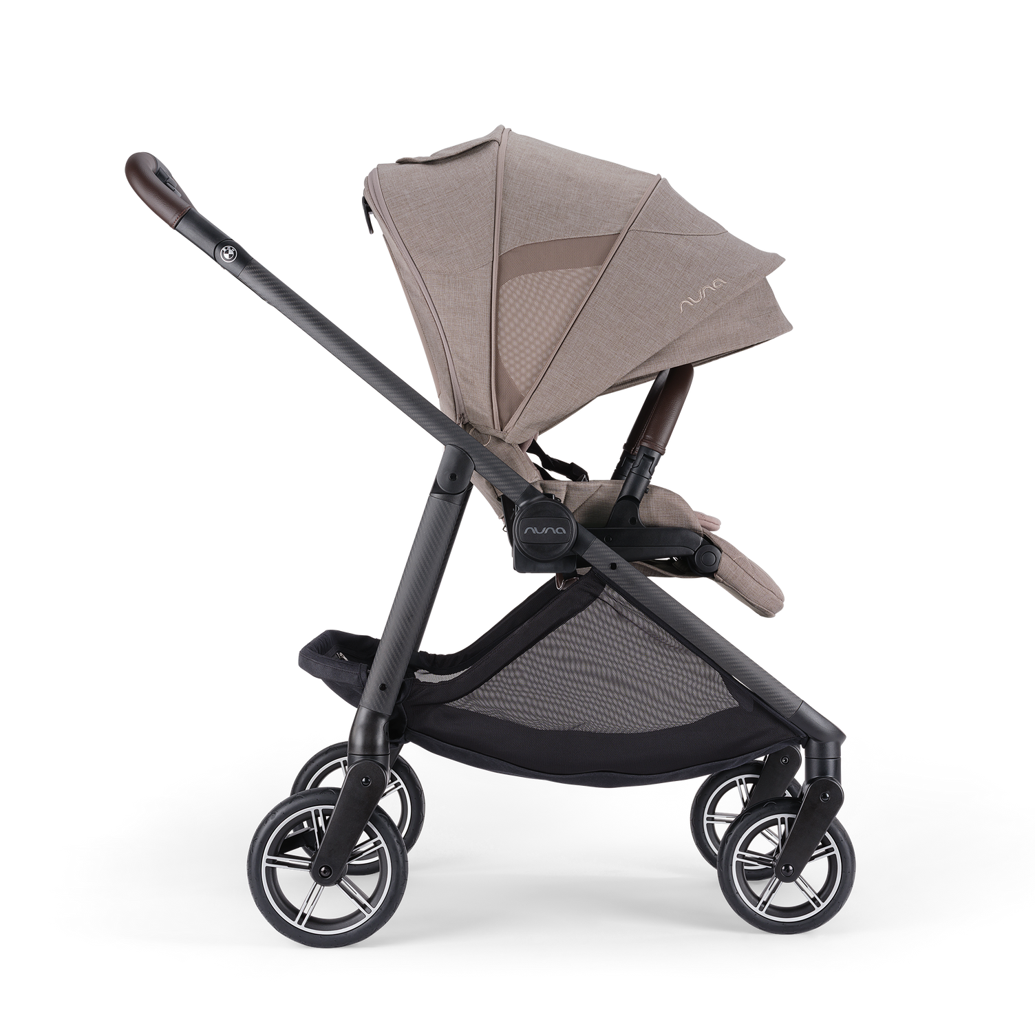Nuna x BMW Swiv Lightweight Stroller - Umber