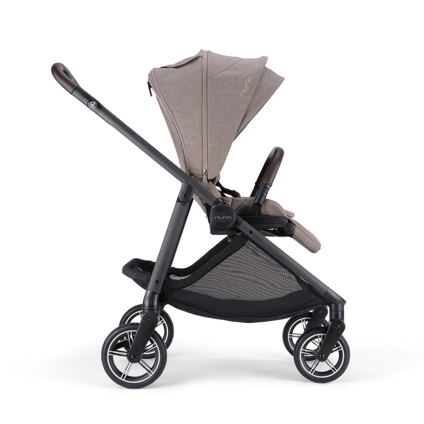 Nuna x BMW Swiv Lightweight Stroller - Umber