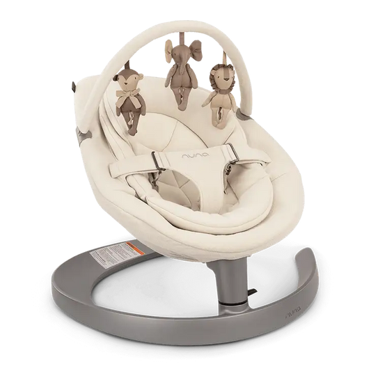 Nuna Leaf Grow Baby Seat & Rocker - Cloud