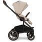 Nuna MIXX Next Stroller with Magnetic Buckle - Biscotti