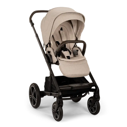 Nuna MIXX Next Stroller with Magnetic Buckle - Biscotti