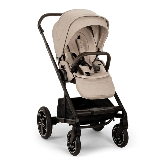 Nuna MIXX Next Stroller with Magnetic Buckle - Biscotti