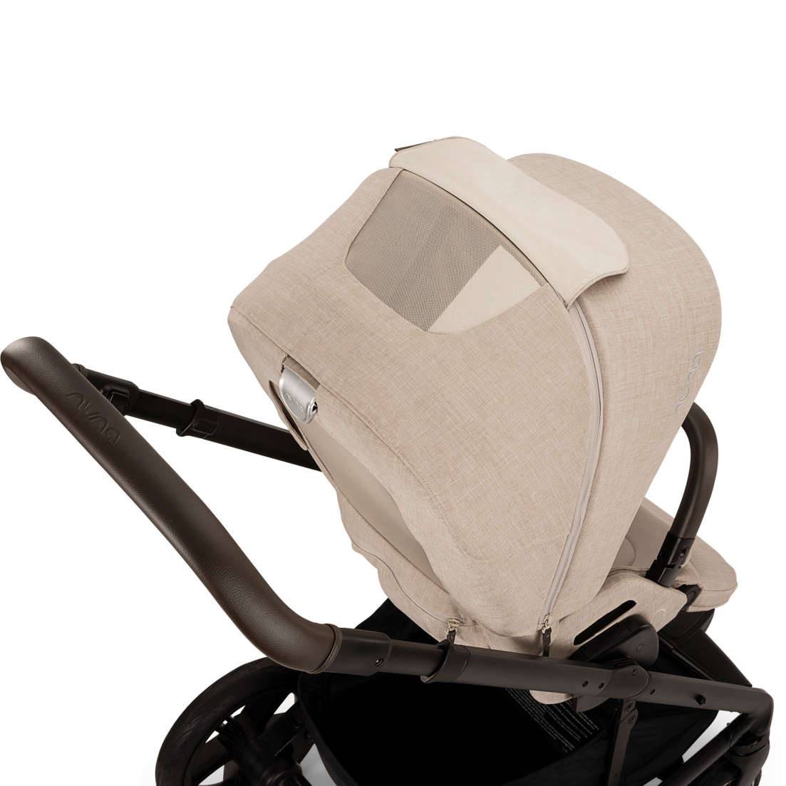 Nuna MIXX Next Stroller with Magnetic Buckle - Biscotti