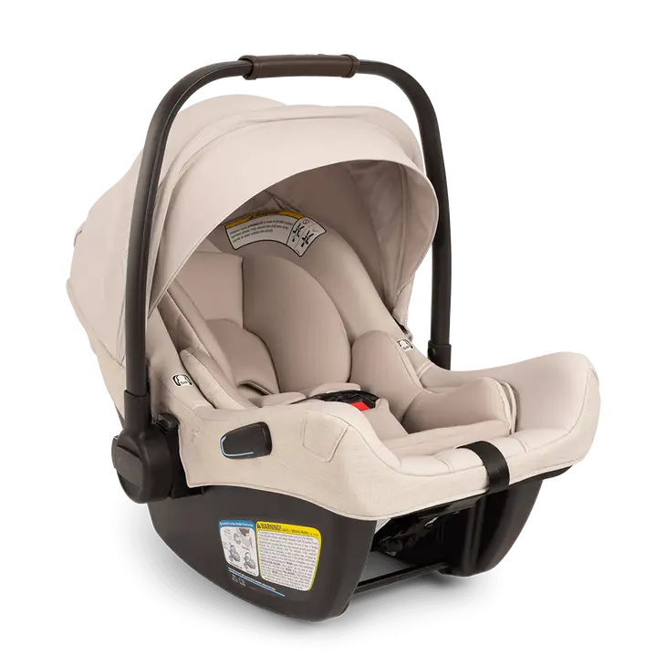 Nuna Pipa Aire RX Infant Car Seat + RELX Base - Biscotti