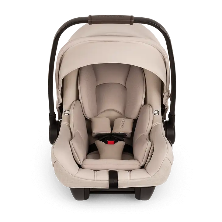 Nuna Pipa Aire RX Infant Car Seat + RELX Base - Biscotti