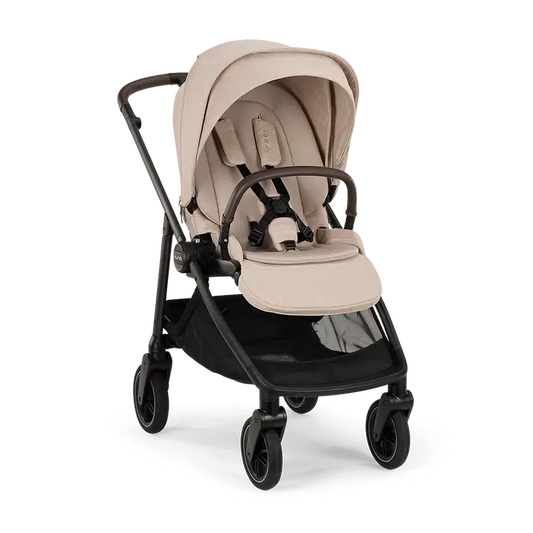 Nuna SWIV Stroller | 360° Swivel Wheels - Biscotti ST18601BIS