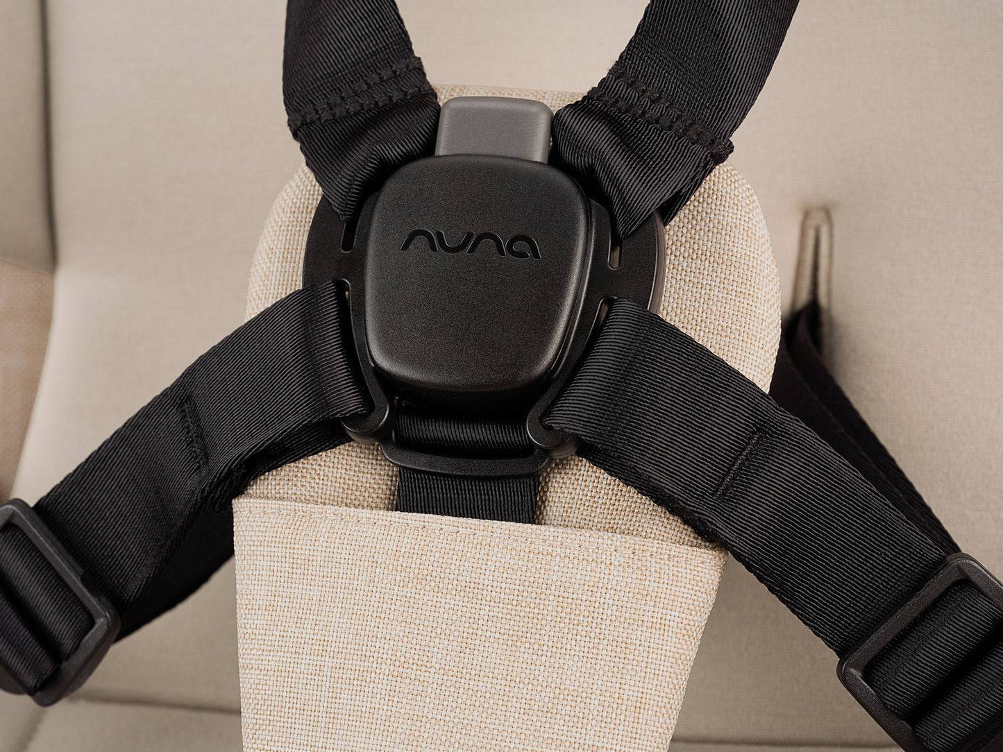 Nuna SWIV Stroller | 360° Swivel Wheels - Biscotti