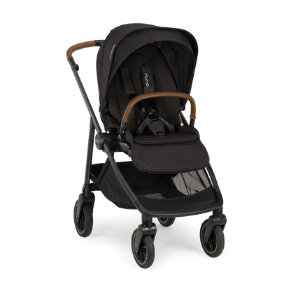 Nuna SWIV Stroller | 360° Swivel Wheels - Caviar ST18601CVR