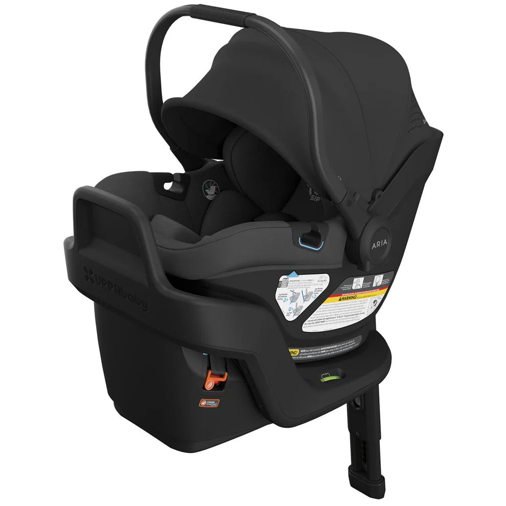 UPPAbaby Aria V2 Lightweight Infant Car Seat - Jake (Charcoal) 1002-ARI-US-JKE