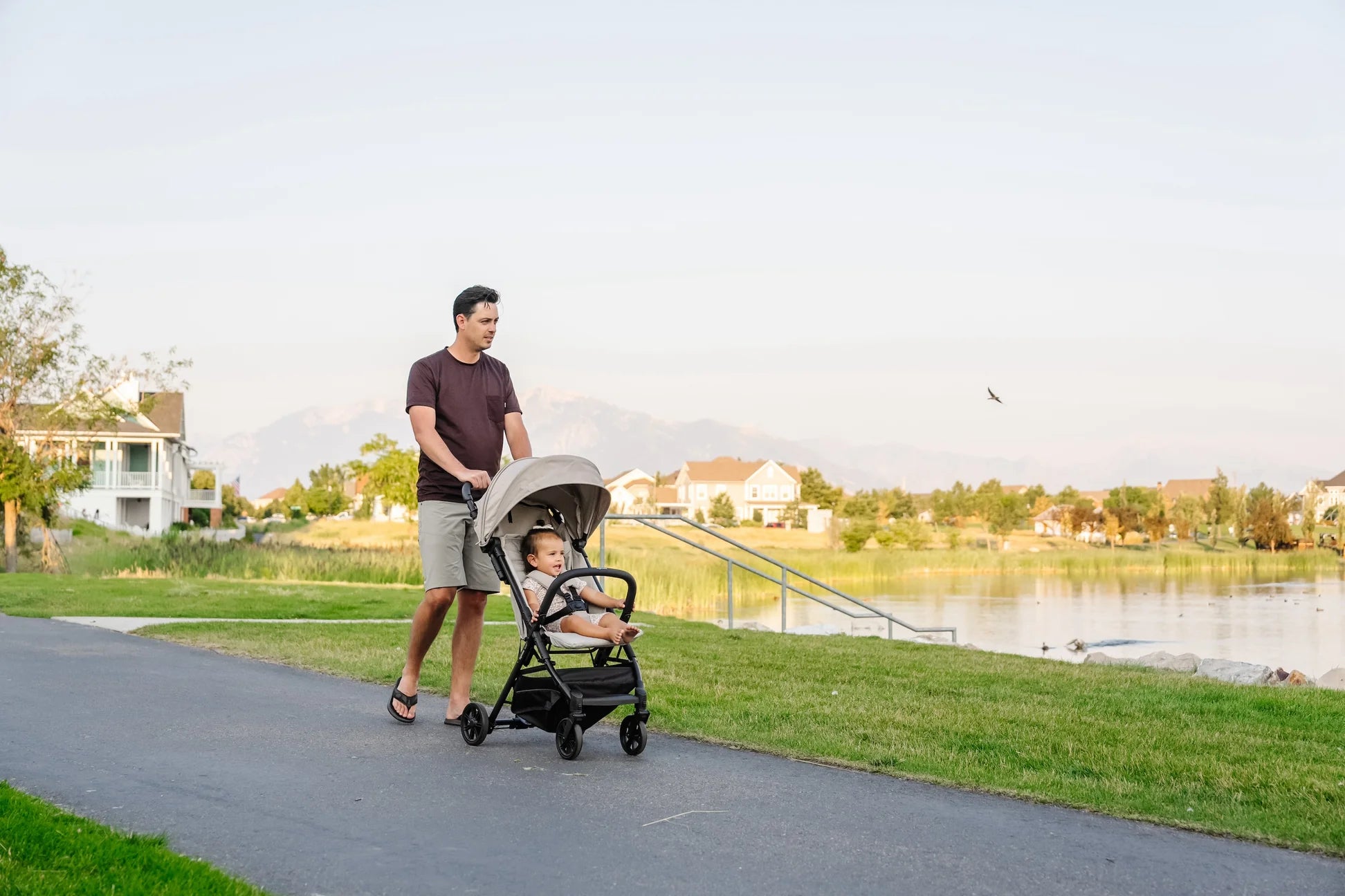 Inglesina Quid Stroller - Elephant Gray