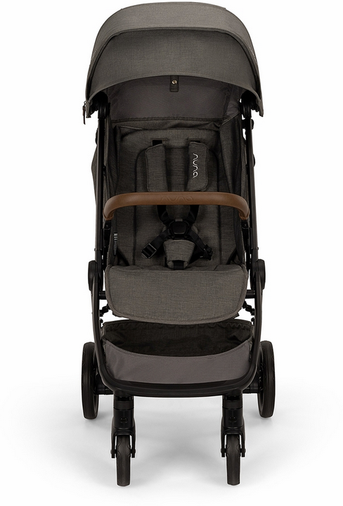 Nuna TRVL LX Self-Folding Compact Stroller - Granite - Traveling Tikes 