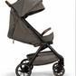 Nuna TRVL LX Self-Folding Compact Stroller - Granite - Traveling Tikes 