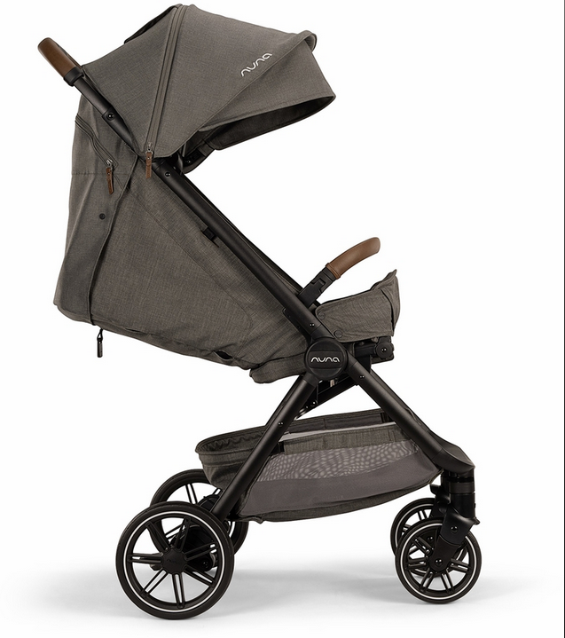 Nuna TRVL LX Self-Folding Compact Stroller - Granite - Traveling Tikes 