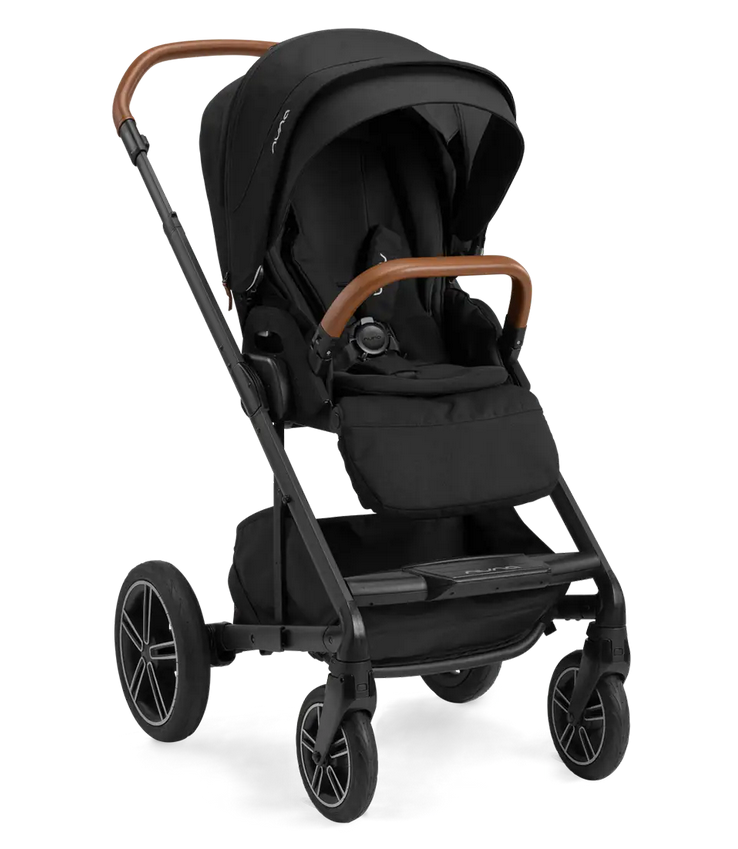 Nuna MIXX Next with Magnetic Buckle + PIPA Aire RX Travel System Bundle - Caviar - Traveling Tikes 