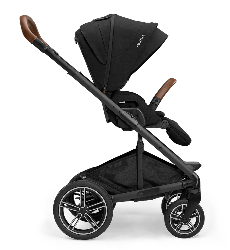 Nuna MIXX Next with Magnetic Buckle + PIPA Aire RX Travel System Bundle - Caviar