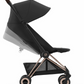 Cybex COYA Compact Stroller - Rose Gold / Sepia Black - Traveling Tikes 