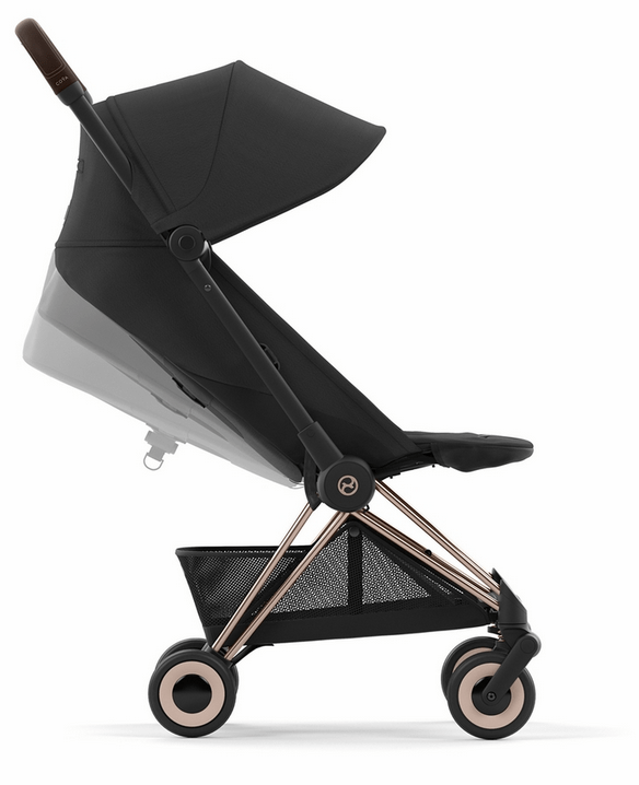 Cybex COYA Compact Stroller - Rose Gold / Sepia Black