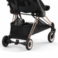 Cybex COYA Compact Stroller - Rose Gold / Sepia Black