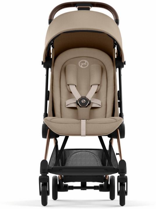 Cybex COYA Compact Stroller - Rose Gold / Cozy Beige