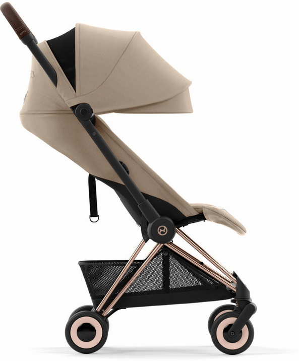 Cybex COYA Compact Stroller - Rose Gold / Cozy Beige