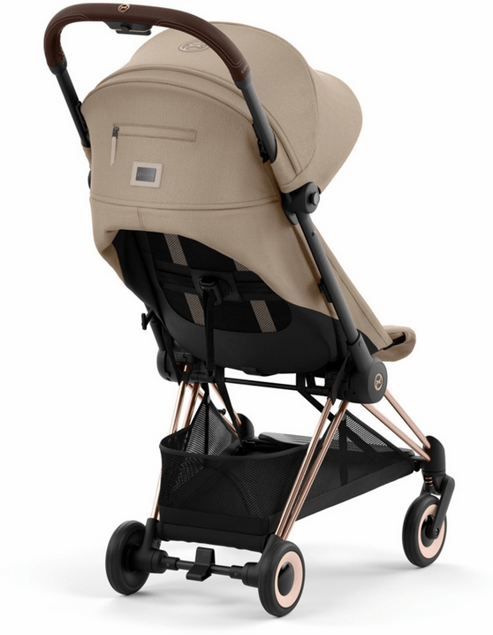 Cybex COYA Compact Stroller - Rose Gold / Cozy Beige