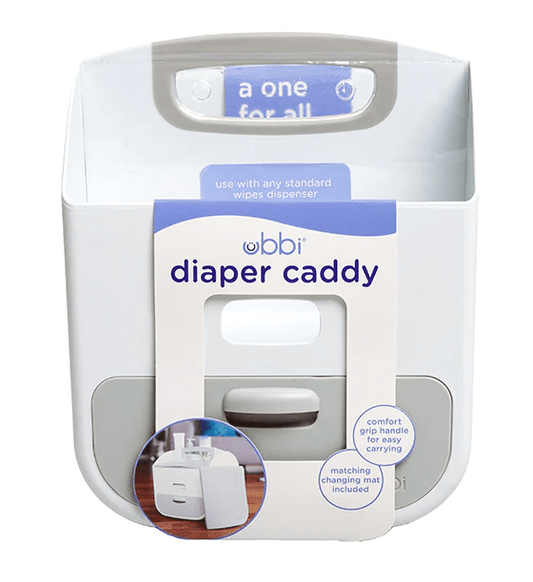 Ubbi Diaper Caddy - Gray - Traveling Tikes 