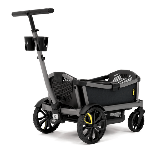 Veer Cruiser City (2 Seater) Stroller Wagon - Grey