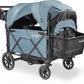 Larktale Caravan Quad (4 Seater) Stroller Wagon - Seaford Blue.