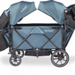 Larktale Caravan Quad (4 Seater) Stroller Wagon - Seaford Blue.