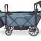 Larktale Caravan Quad (4 Seater) Stroller Wagon - Seaford Blue.