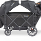 Larktale Caravan Quad (4 Seater) Stroller Wagon - Byron Black.