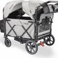 Larktale Caravan Quad (4 Seater) Stroller Wagon - Avalon Gray.