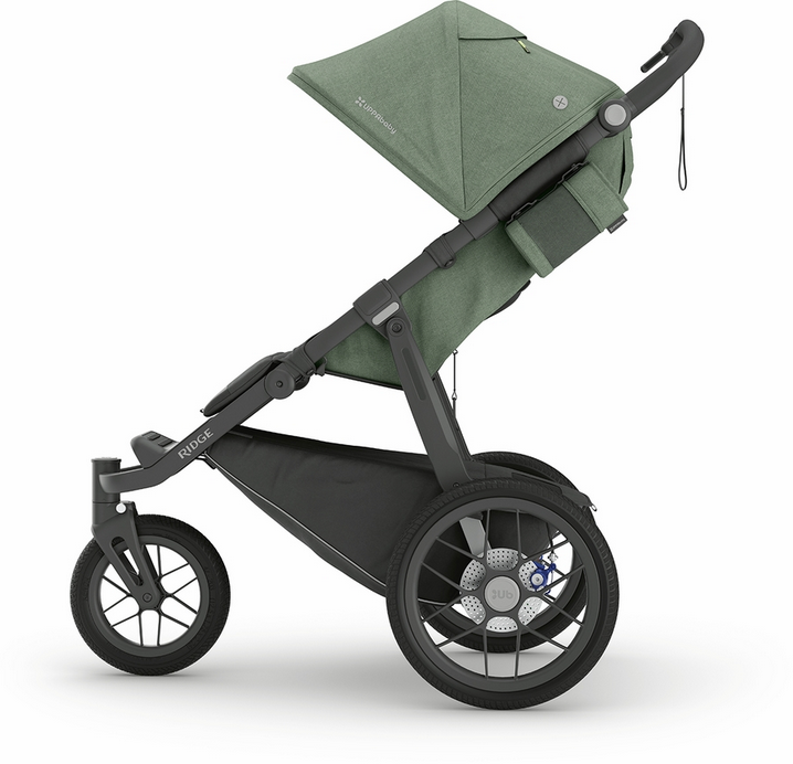 UPPAbaby Ridge Jogging Stroller - Gwen (Green Melange / Carbon).