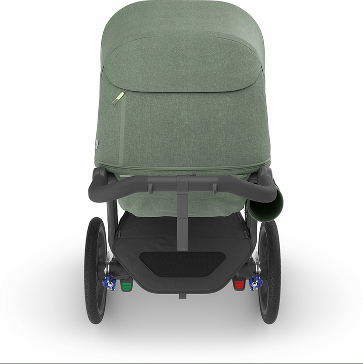 UPPAbaby Ridge Jogging Stroller - Gwen (Green Melange / Carbon).