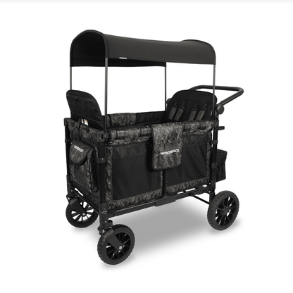 WonderFold W4 Luxe (W4S 2.0) (4 Seater) Stroller Wagon - Shadow Green Camo