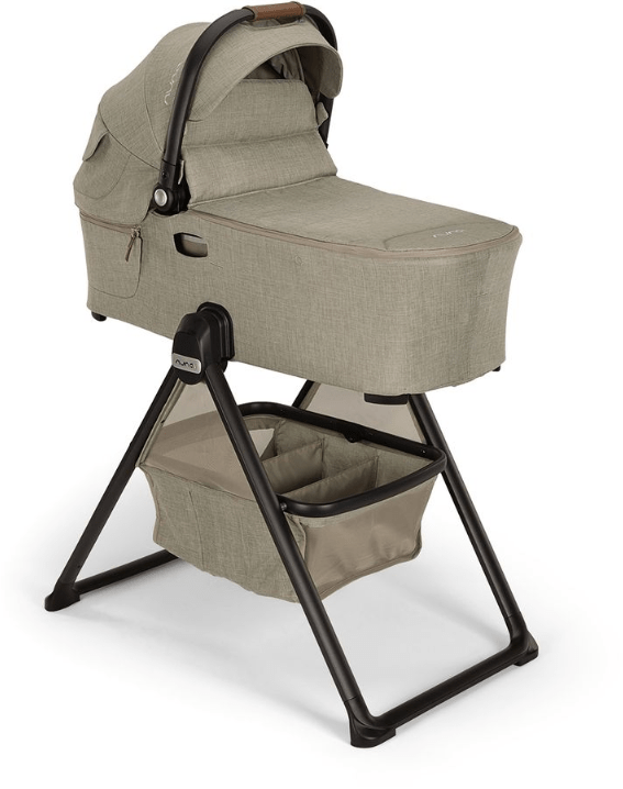 Nuna DEMI Next Bassinet + Stand - Hazelwood CD18700HAZ