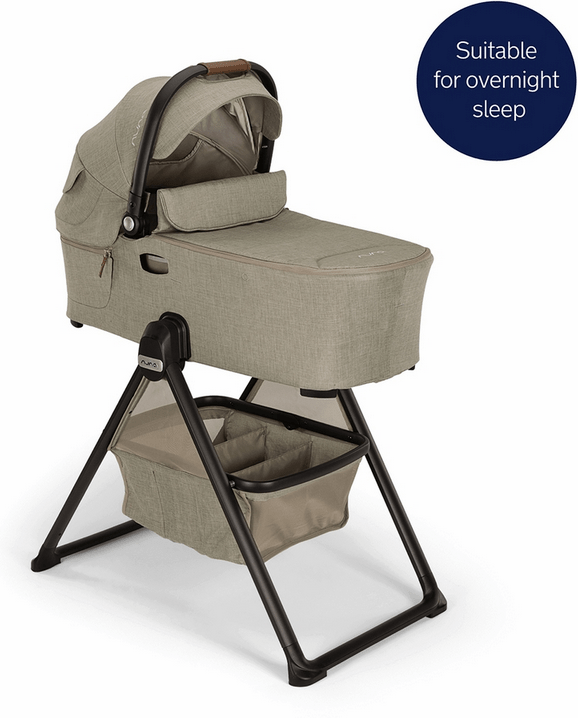 Nuna DEMI Next Bassinet + Stand - Hazelwood