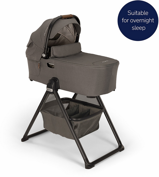 Nuna DEMI Next Bassinet + Stand - Granite