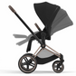 Cybex Priam 4 Stroller (One Box) - Rose Gold / Brown / Deep Black