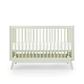 DaDaDa Soho 3-in-1 Convertible Crib - Black + Natural