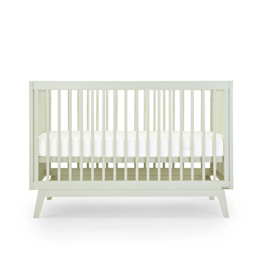 DaDaDa Soho 3-in-1 Convertible Crib - Black + Natural