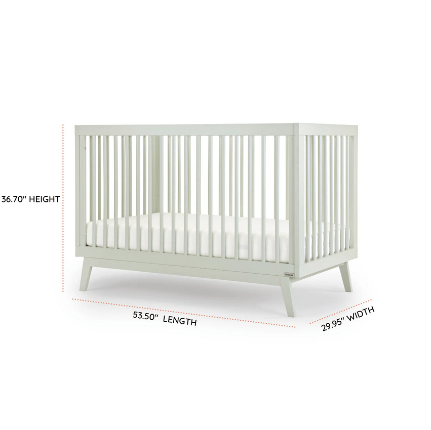 DaDaDa Soho 3-in-1 Convertible Crib - Sage