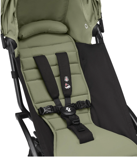 Stokke YOYO3 Ultra Compact 6+ Stroller (One Box) - Black / Olive - Traveling Tikes 