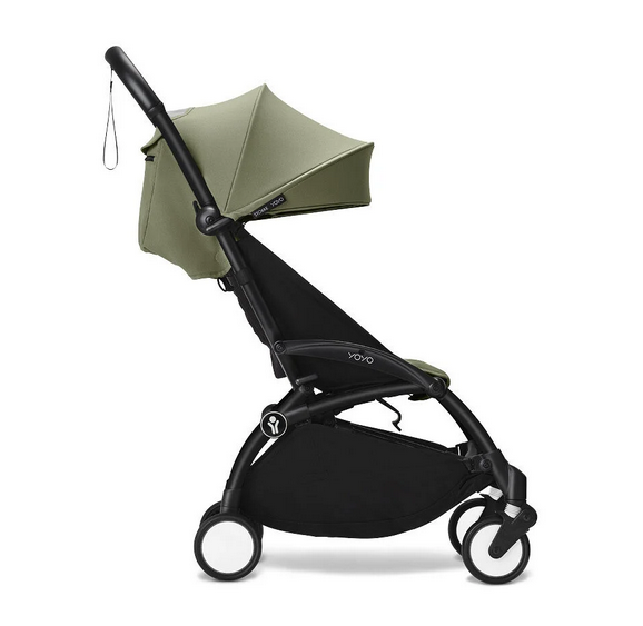 Stokke YOYO3 Ultra Compact 6+ Stroller (One Box) - Black / Olive