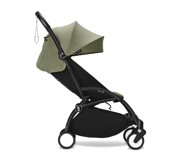 Stokke YOYO3 Ultra Compact 6+ Stroller (One Box) - Black / Olive