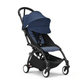 Stokke YOYO3 Ultra Compact 6+ Stroller (One Box) - Black / Air France Blue - Traveling Tikes 