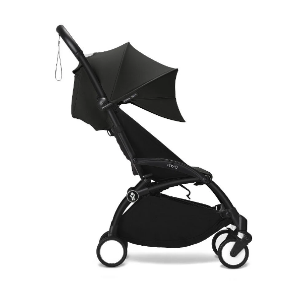 Stokke YOYO3 Ultra Compact 6+ Stroller (One Box) - Black / Black