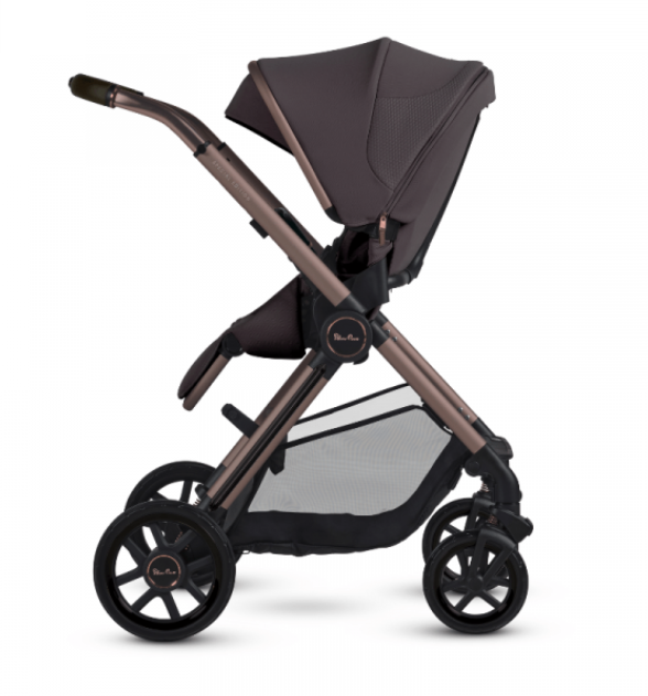 Silver Cross Reef 2 Stroller + Folding Bassinet Bundle - Ganache