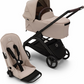 Bugaboo Dragonfly Complete Stroller + Bassinet - Black / Desert Taupe / Desert Taupe