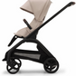 Bugaboo Dragonfly Complete Stroller + Bassinet - Black / Desert Taupe / Desert Taupe